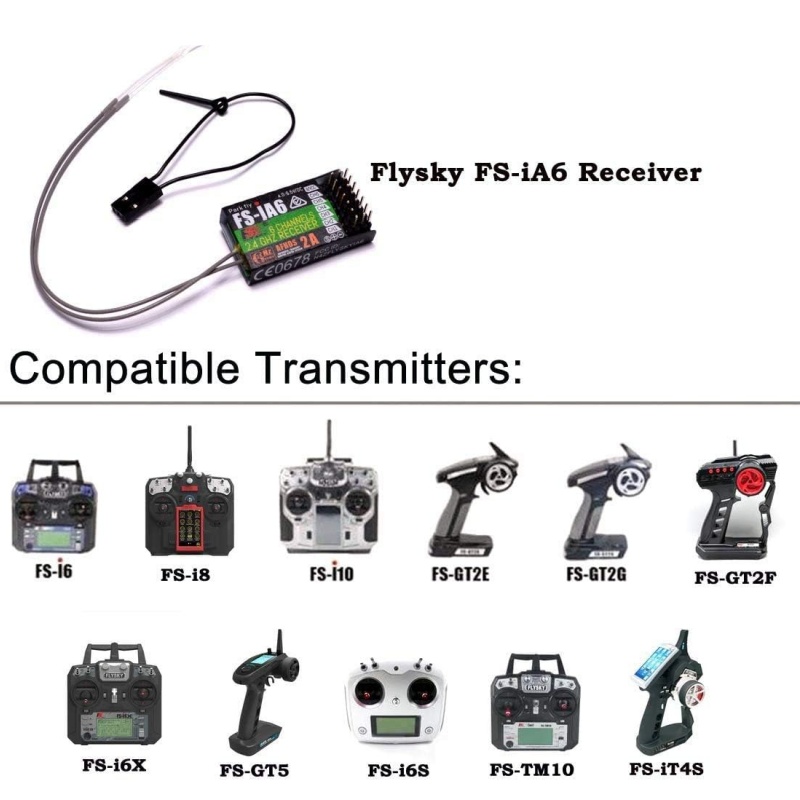 Flysky FS-IA6 Receiver 6CH Dua - огляд і ціна Drone Racing Receiver