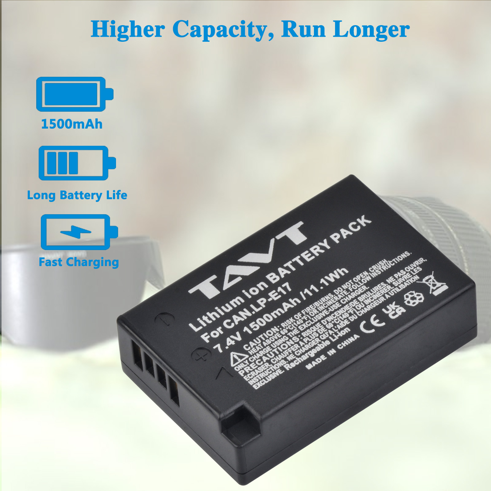 TAVT LP-E17 LP E17 Battery+PD  - огляд і ціна Canon Camera Eos R8