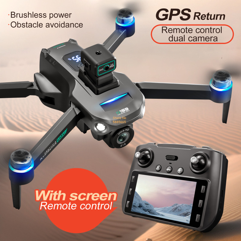 8K Dual Camera 5G WIFI FPV Rem - огляд і ціна Drone Racing Camera