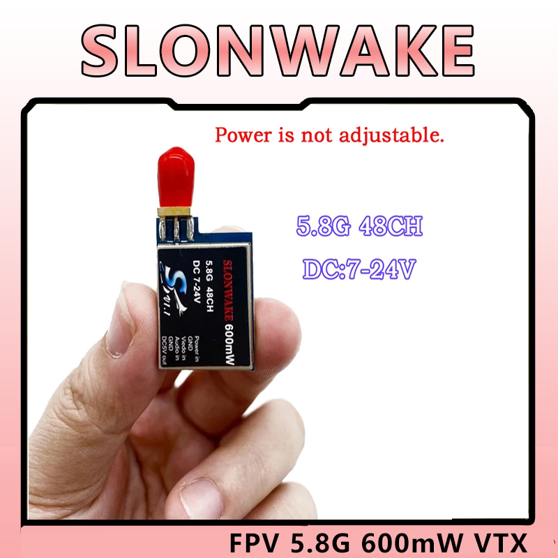 SLONWAKE 5.8G TS5823 PRO Mini  - огляд і ціна Drone Racing Camera