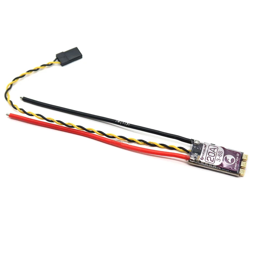 Flycolor Raptor5 BL32 ESC 20‑5 - огляд і ціна Drone Racing Motor